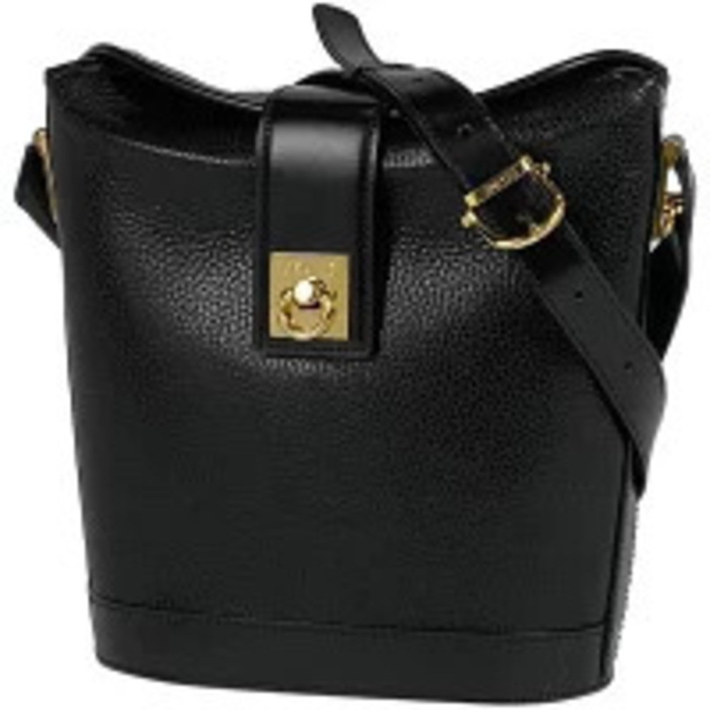 Celine shoulder bag leather black